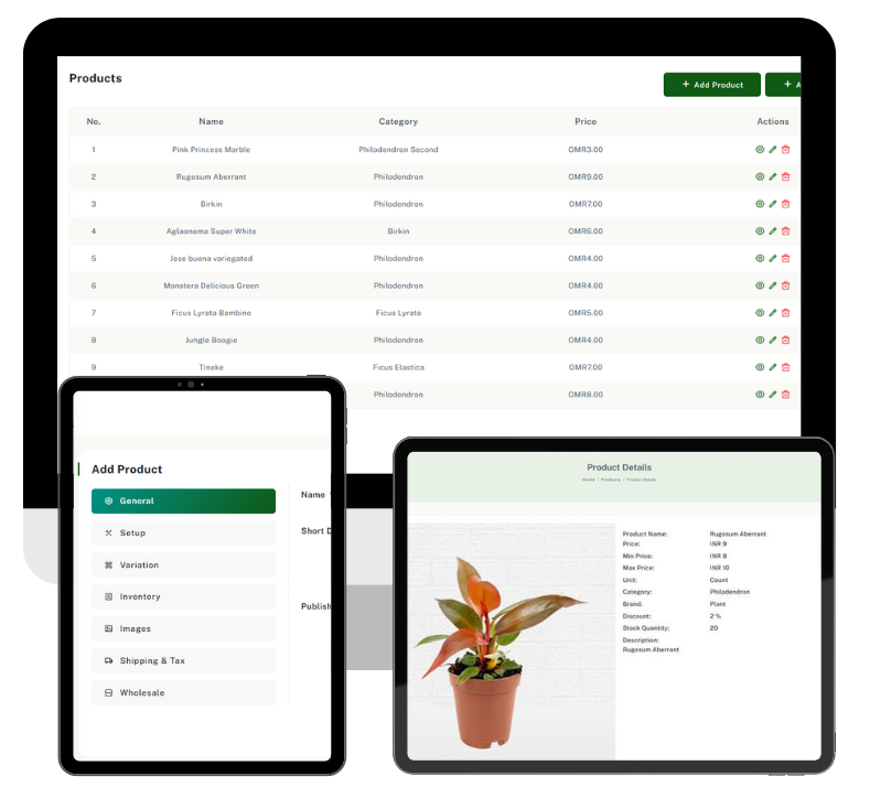 product catalogue
